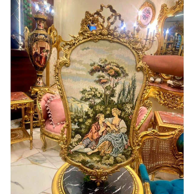 Bring timeless romance and European elegance into your home with this exquisite French-style tapestry wall art. Featuring...