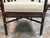 Off-white Orlando Diaz-Azcuy for McGuire Furniture Scala Dining Arm Chairs, Set of Four For Sale - Image 8 of 12