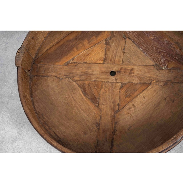 Indian Chakki Coffee Table For Sale - Image 4 of 12