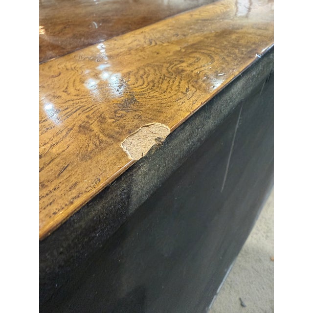 Wood Alfonso Marina Attributed Gilded Wood Buffet For Sale - Image 7 of 7