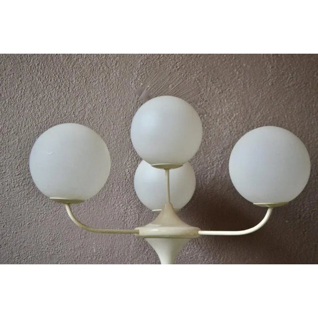 Metal Space Age Floor Lamp by E. R. Nele for Temde Leuchten For Sale - Image 7 of 18