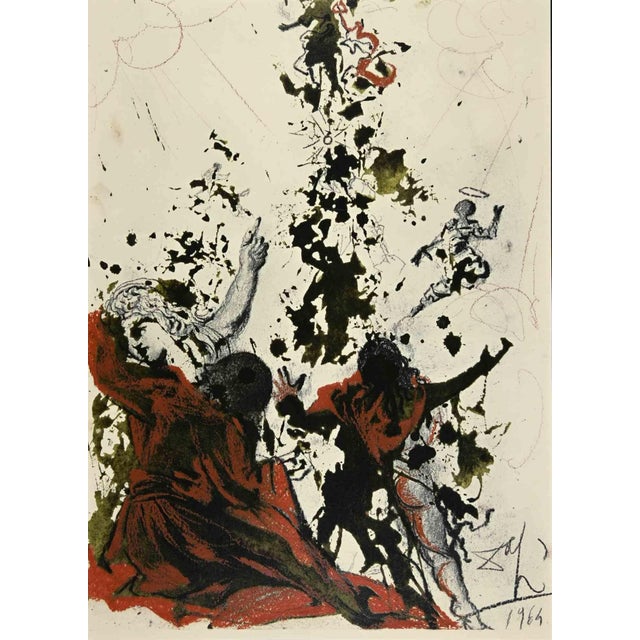 Salvador Dali, Iesu Transfigurato, Lithograph, 1964 For Sale - Image 4 of 4