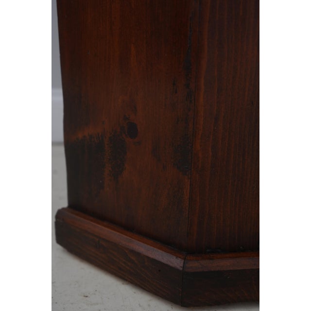 Stephen Von Hohen Pine Corner Cupboard Cabinet For Sale - Image 10 of 13