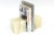 Cream Large Onyx Cube Bookends or Mini Display Pedestals, 1990's For Sale - Image 8 of 10