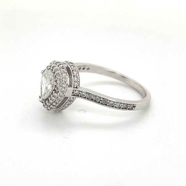 Diamond Ring 14k Gold 0.91 TCW 3.19 Grams Certified For Sale - Image 4 of 12
