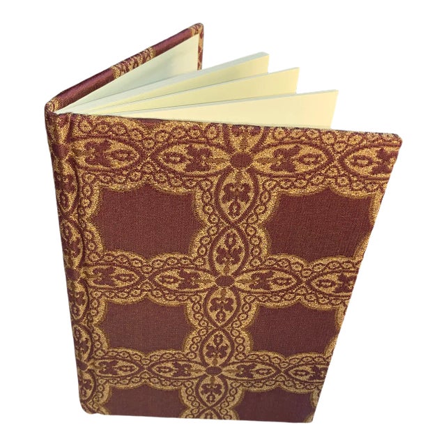 Vintage Fabric Covered Journal For Sale