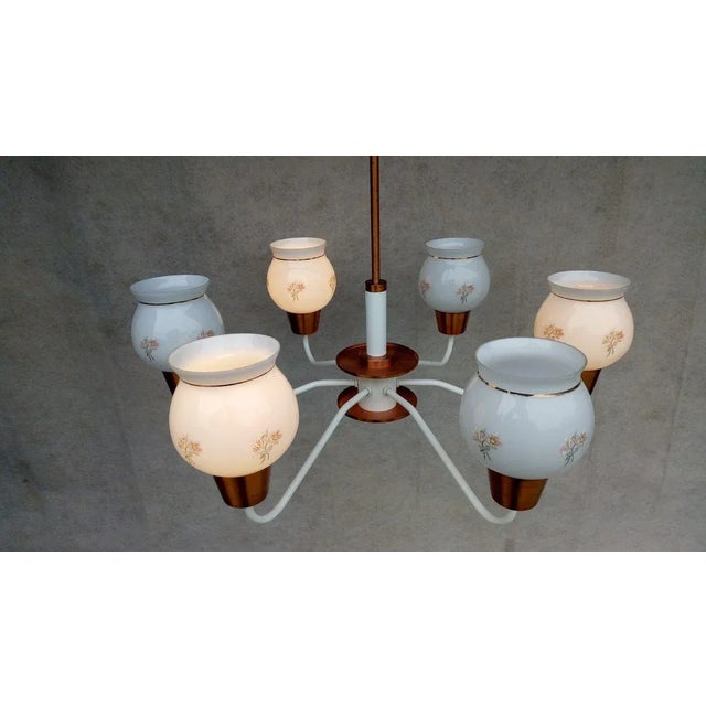 Vintage Type 54 Chandelier from Drukov, 1970s For Sale - Image 11 of 13