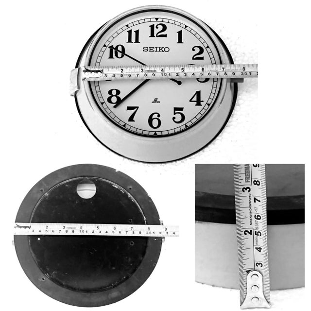 Seikosha Co. Ltd Seiko - Industrial Wall Decor Clock For Sale - Image 6 of 6