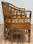 Mid 20th Century Vintage Brighton Pavilion Style Scorched Bamboo Settee For Sale - Image 5 of 10