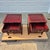 Brown Vintage Petite Mahogany French Provincial Night Stands End Tables, a Pair For Sale - Image 8 of 14