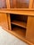 Vintage 1970s Dyrlund Danish Modern Teak Lighted Hutch & Bar Cabinet Wall Unit For Sale - Image 9 of 14