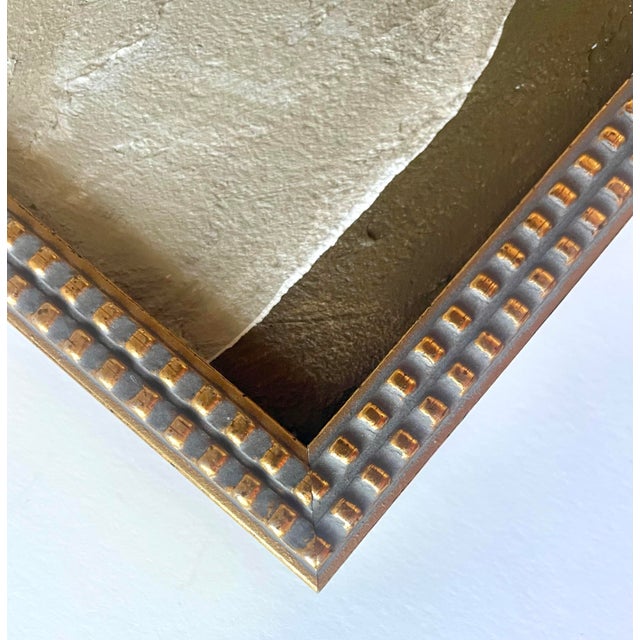 2025 Contemporary Neutral Color Gallery Wall Collection of Paintings on Paper and Canvas by Artist r.k. Red For Sale - Image 10 of 11