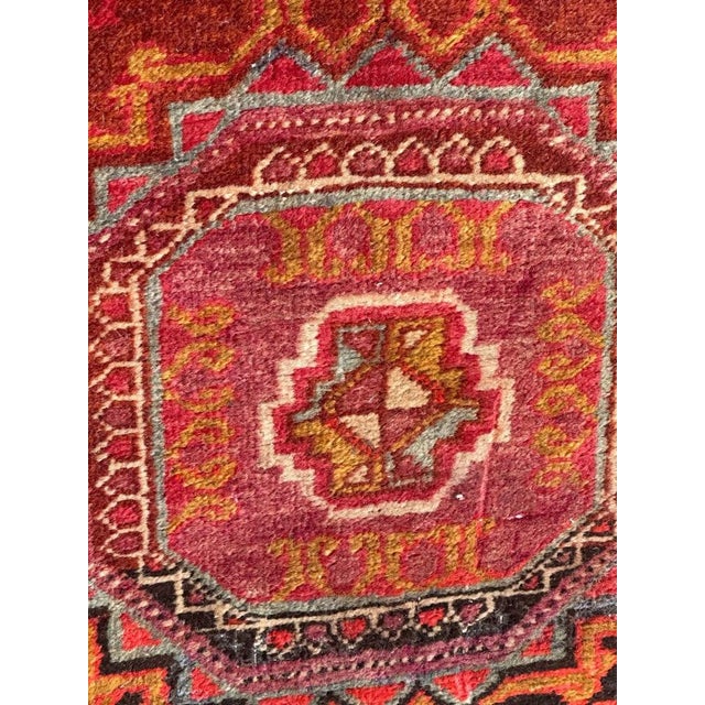 Textile Small Mid-Century Azerbaijan Rug, 1950s For Sale - Image 7 of 16