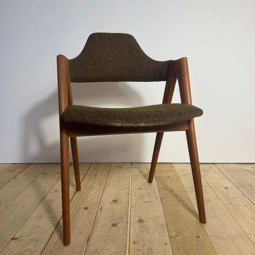 Mid-Century Scandinavian Compass Teak Chair by Kai Kristiansen For Sale - Image 5 of 7