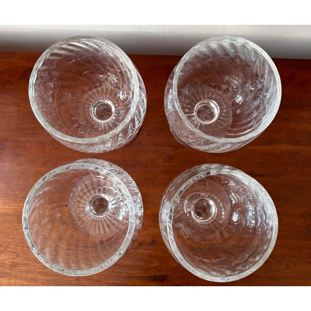 Transparent William Yeoward 'Jocasta' Water Goblets, Balloon Glasses, Set of 4 For Sale - Image 8 of 11