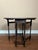 Petite Antique English Side Sofa Table Barley Twist Drop Leaf Gateleg Carved Oak For Sale - Image 16 of 18