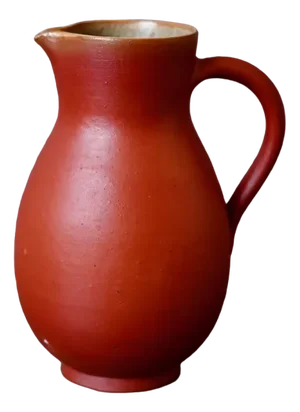 Terracotta Pitcher from Elchinger, 1940s