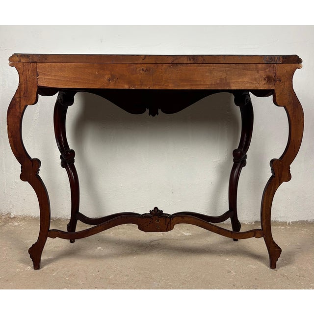 Italian Rococo Style Carved Console Table, Early 20th Century For Sale - Image 14 of 14