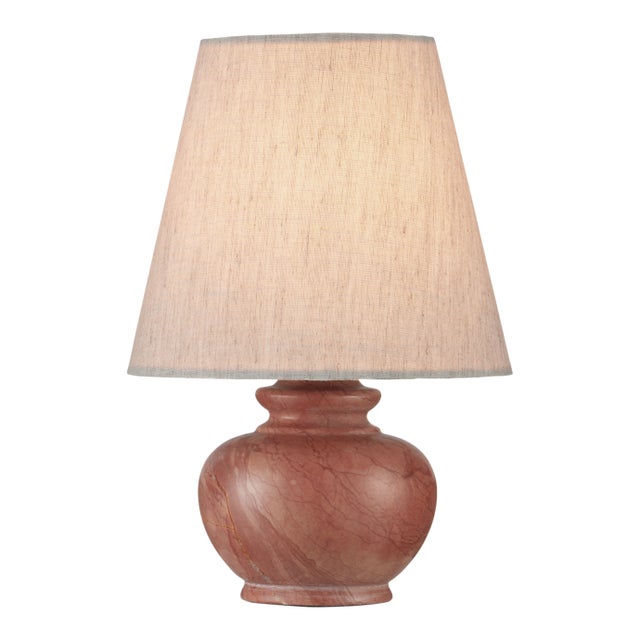 Currey & Company Piccolo Pink Mini Table Lamp For Sale
