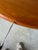 1970s Mid-Century Danish Modern Teak Expanding Round- Oval Dining Table For Sale - Image 18 of 18