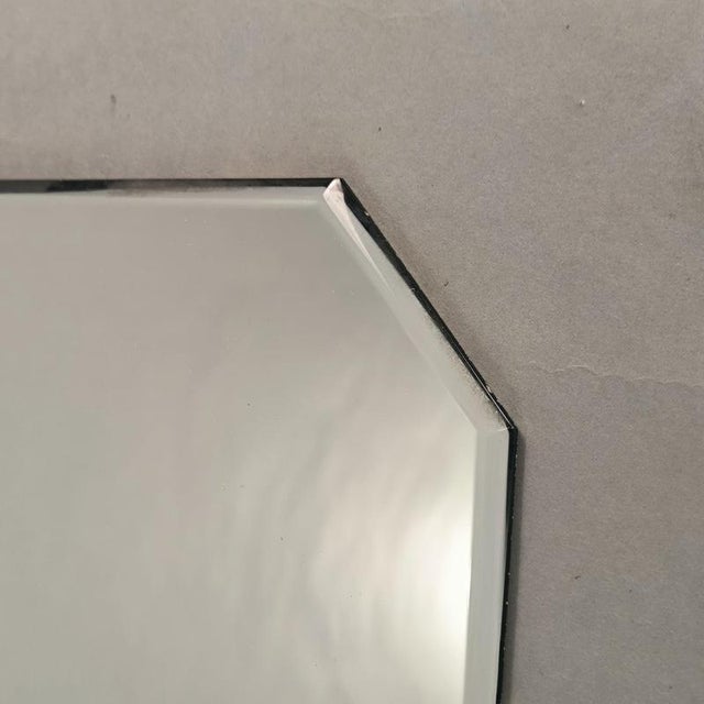 Large Mirror with Engraved Decoration by Brusotti for Galvoglass, 1950s For Sale - Image 5 of 8