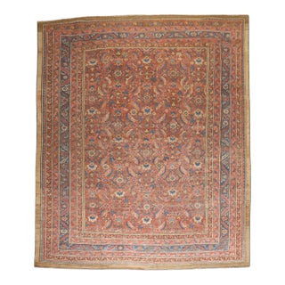 Antique Zabihi Collection Persian Bakshaish Rug For Sale