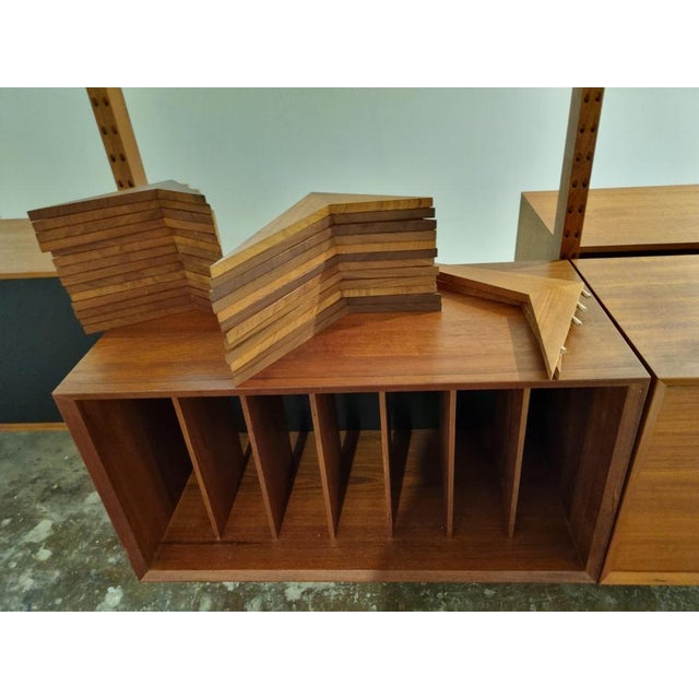 Royal Room-Divider Wall Unit in Teak by Poul Cadovius, Denmark, 1960 For Sale - Image 14 of 18