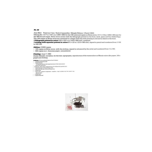 Joan Miro Limited Edition Framed Print For Sale In Atlanta - Image 6 of 7