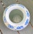 Mid 20th Century Vintage Blue and White Chinoiserie Vase For Sale - Image 5 of 9
