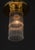 Gold Art Deco Ceiling Lamps with Glass Sticks, 1920s, Set of 2 For Sale - Image 8 of 14