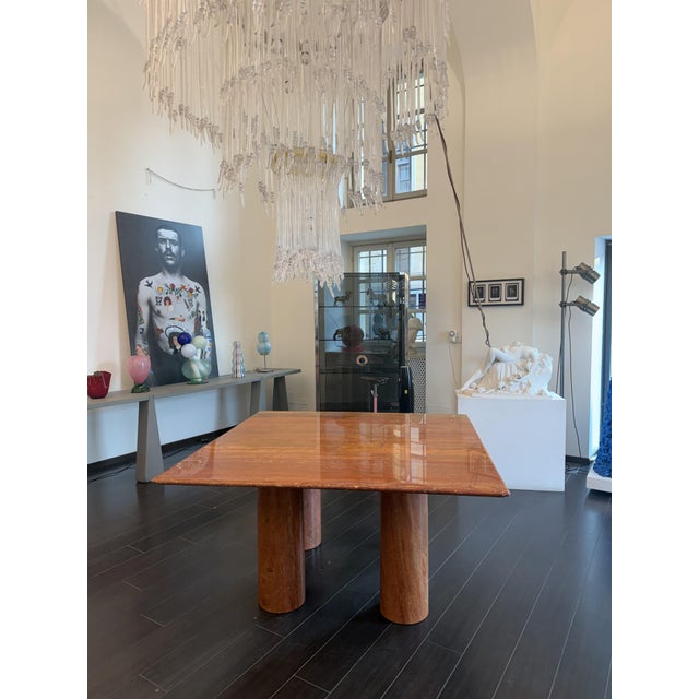 Colonnato Marble Table by Mario Bellini for Cassina, 1970 For Sale - Image 3 of 8