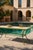 Not Yet Made - Made To Order Italian Betel Outdoor Dining Table in Travertine and Hand-Bent Metal For Sale - Image 5 of 6