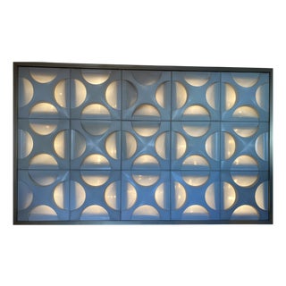 Oysterlight Panels by Rolf Krüger for Staff, 1960s, Set of 15 For Sale