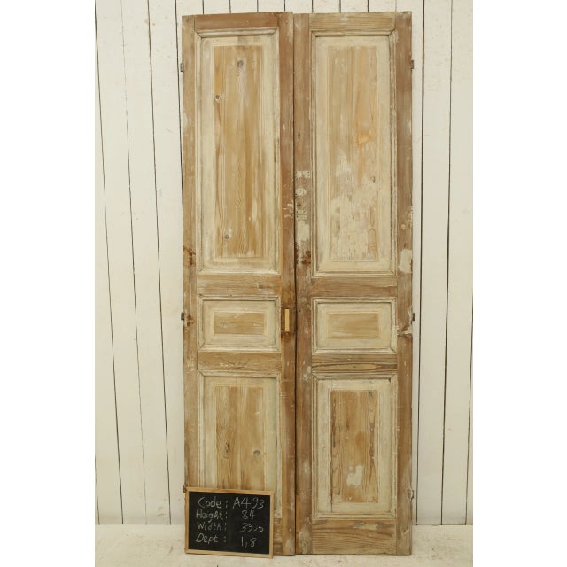 Late 19th Century Late 19th Century Double French Doors - a Pair For Sale - Image 5 of 5