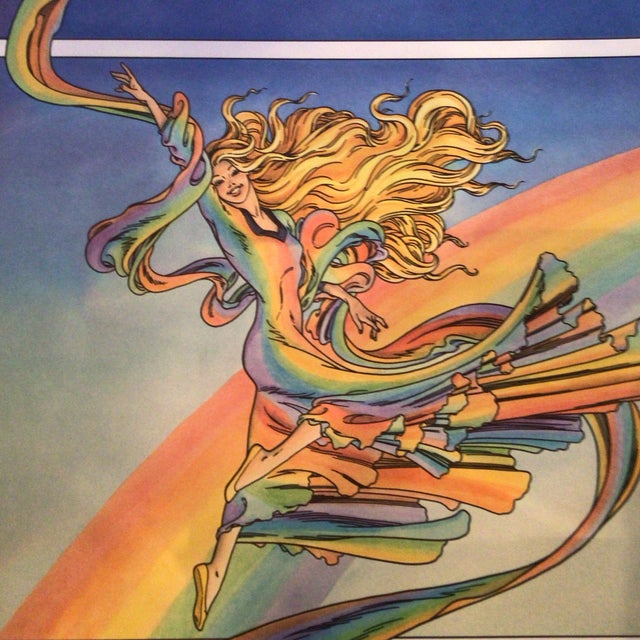Poster of Polychrome Signed and Numbered by Artist Eric Shanower 129/300 For Sale - Image 4 of 11