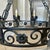 1960s Large Spanish Revival Metal Forged Black Chandelier For Sale - Image 13 of 17