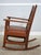 Arts & Crafts Antique L&jg Stickley Leather Seat Rocking Chair For Sale - Image 3 of 18