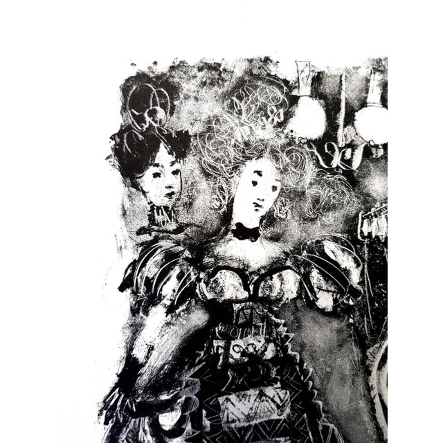 Antoni Clavé - Original Lithograph - For Pushkin's Queen of Spades 1946 For Sale - Image 3 of 5