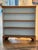 English 19th Century Pine Open Bookcase With Painted Blue Interior For Sale - Image 3 of 13