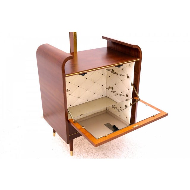 Bar Cabinet with Lamp, Eastern Europe, 1970s For Sale - Image 4 of 13