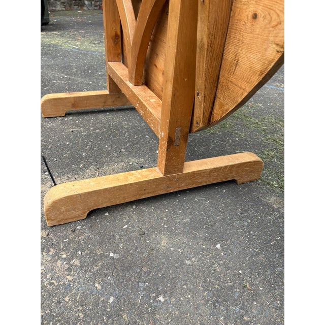 Antique French Wine Tasting Table De Vendange For Sale - Image 9 of 16