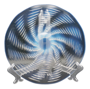 Ondes Plate by René Lalique, 1930s