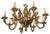Brass Grapevine Chandelier For Sale