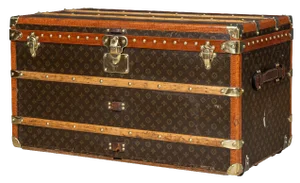 20th Century Trunk in Monogram Canvas from Louis Vuitton, France, 1930s