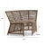 2020s Indoor / Outdoor Corner Banquette For Sale - Image 5 of 8