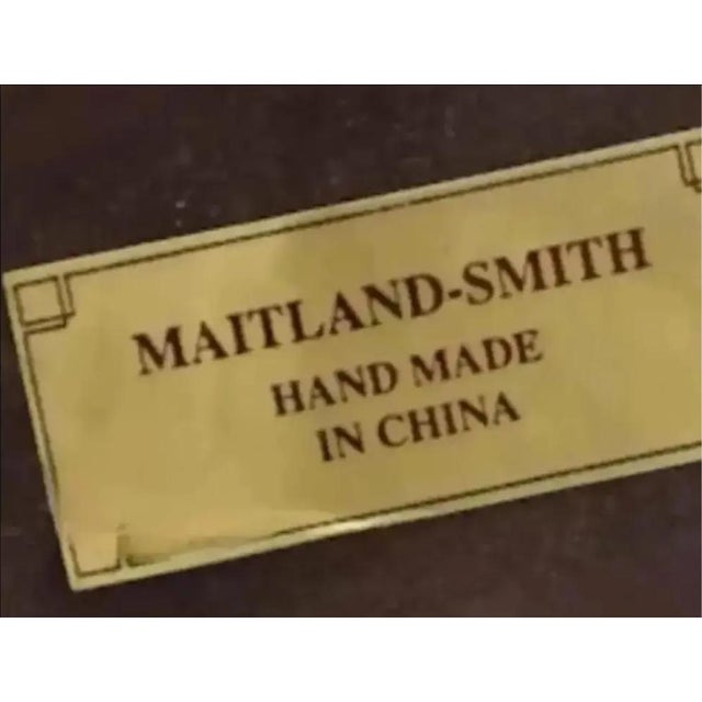 Late 20th Century Maitland-Smith Figural Hand Shaped Desktop Magnifying Glass For Sale - Image 10 of 13