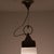 Opal Glass Suspension Lamp For Sale - Image 5 of 7