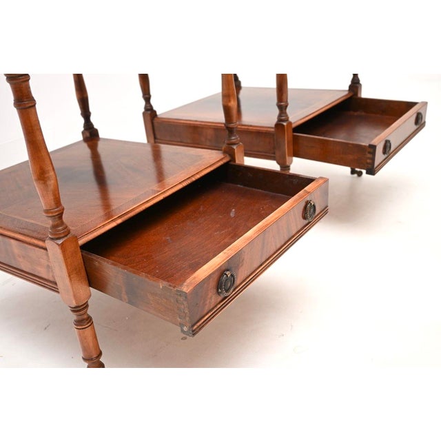 Antique Georgian Side Tables, 1950s, Set of 2 For Sale - Image 10 of 11