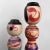 Wood Vintage Dento Kokeshi Figurines by Abo Masafumi and Abo Muchihide, 1970s, Set of 2 For Sale - Image 7 of 10