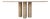 Italian Il Colonnato Dining Table in Travertine by Mario Bellini, 1980s For Sale